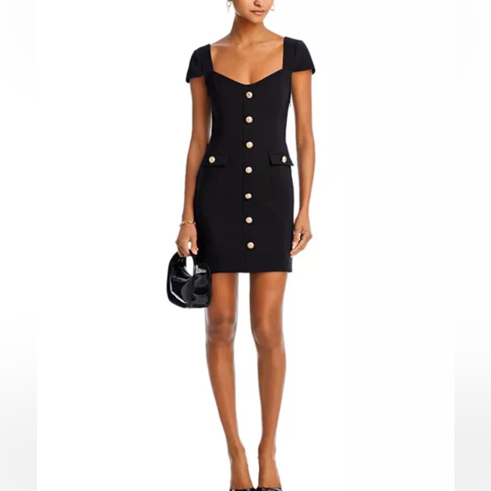 NWT Generation Love Quillan Button Front Mini Dress - Picture 3 of 13